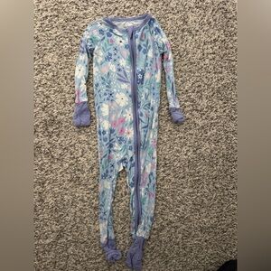 Little Sleepies Magical Meadow Floral Zippy